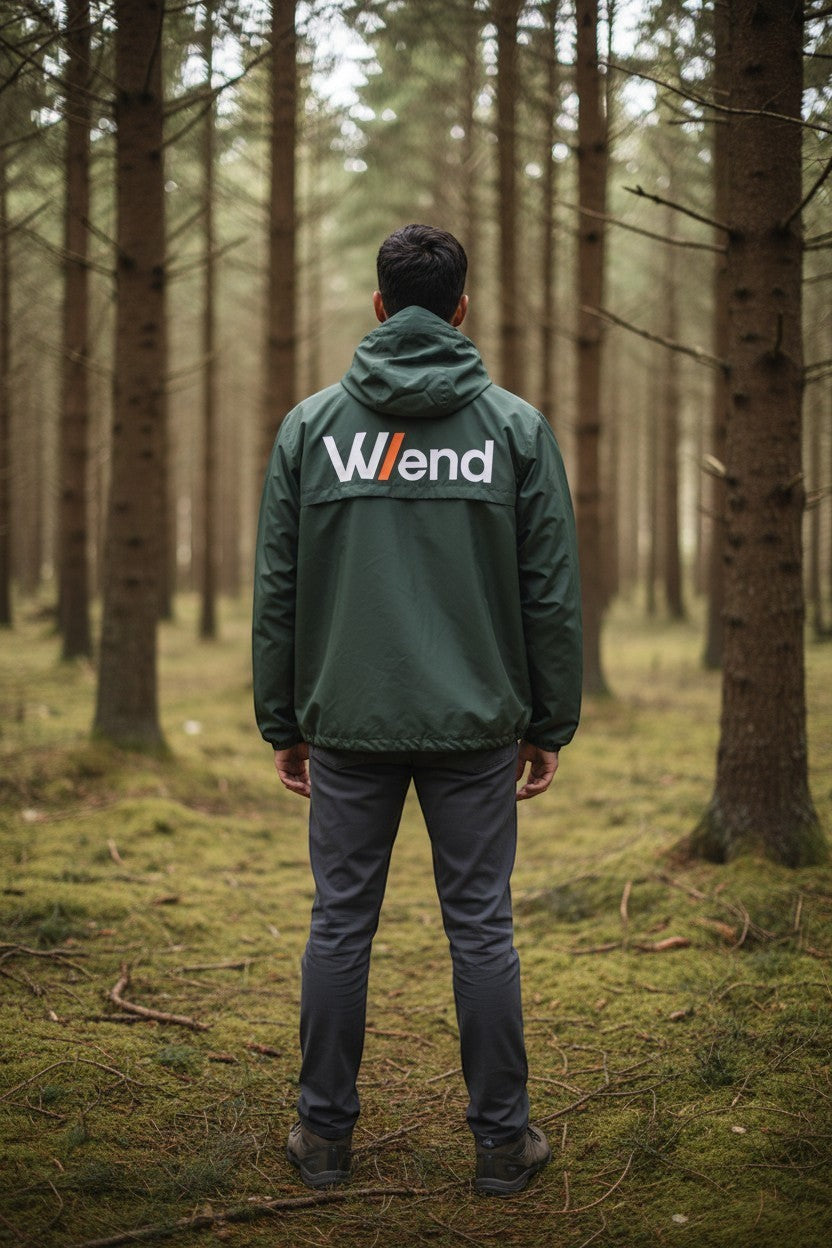 Men’s windbreaker jacket – lightweight outdoor layer by W/end