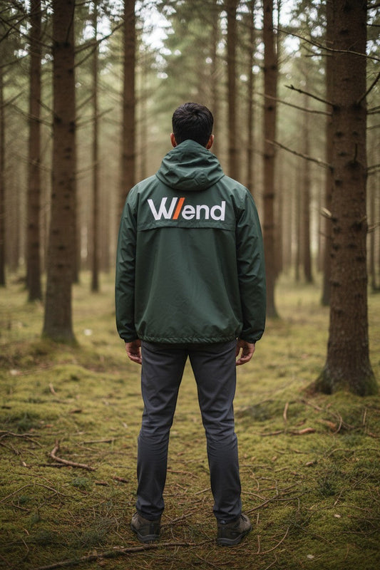 Men’s windbreaker jacket – lightweight outdoor layer by W/end