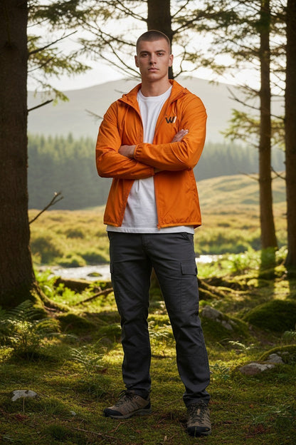 Men’s windbreaker jacket – lightweight outdoor layer by W/end