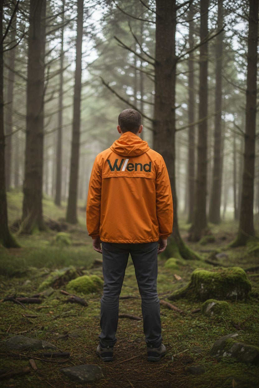 Men’s windbreaker jacket – lightweight outdoor layer by W/end